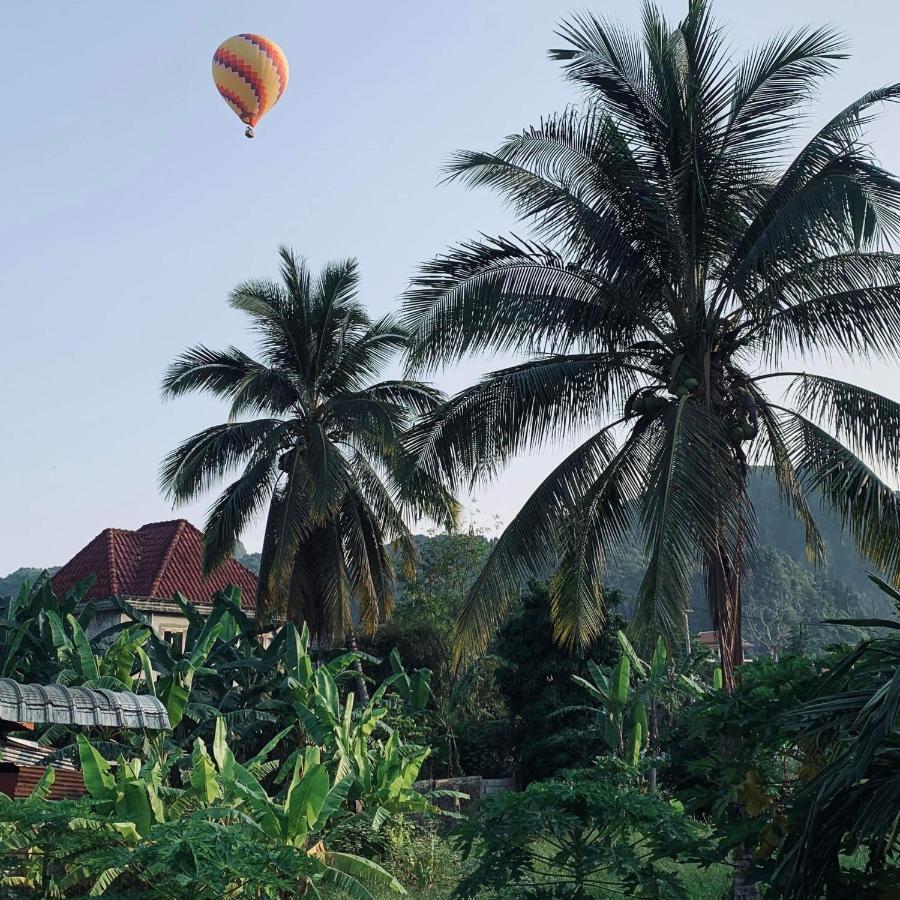 Vang Vieng Bungalows Exterior foto